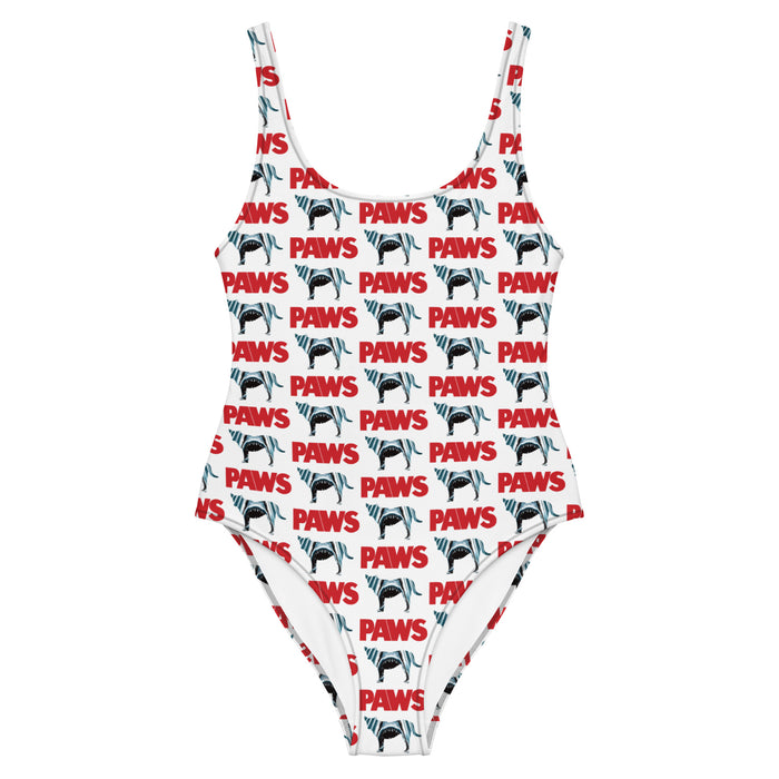 "PAWS" One-Piece Swimsuit