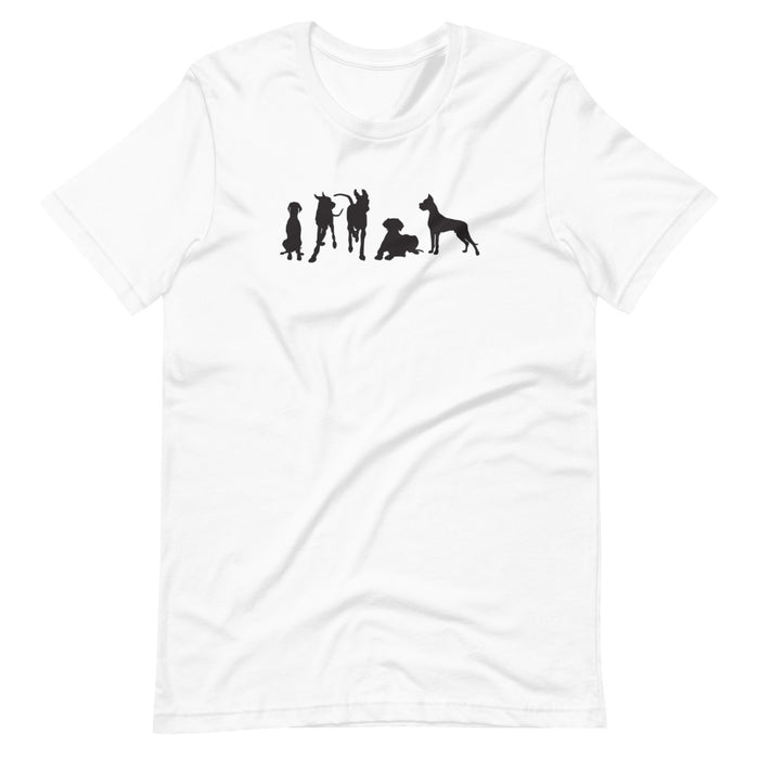 "Just Danes" — Short-Sleeve Unisex T-Shirt (GDRS)