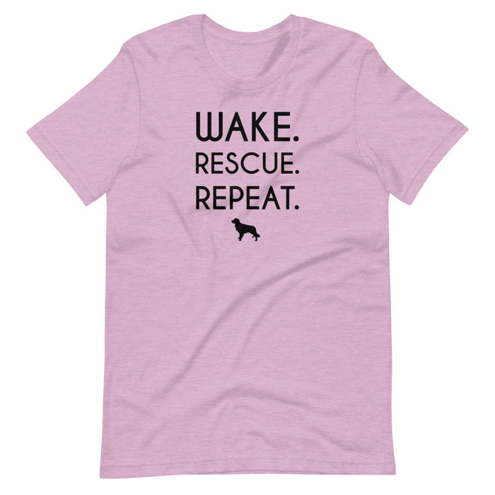 "Golden Retriever" Wake, Rescue, Repeat Tee