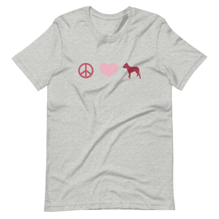 Peace, Love & Pittie Tee