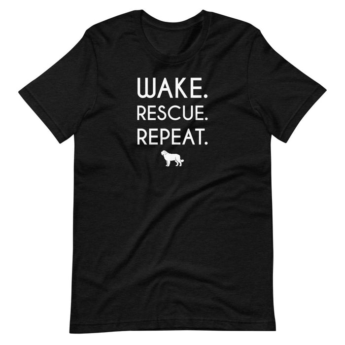 "Saint" Wake, Rescue, Repeat Tee