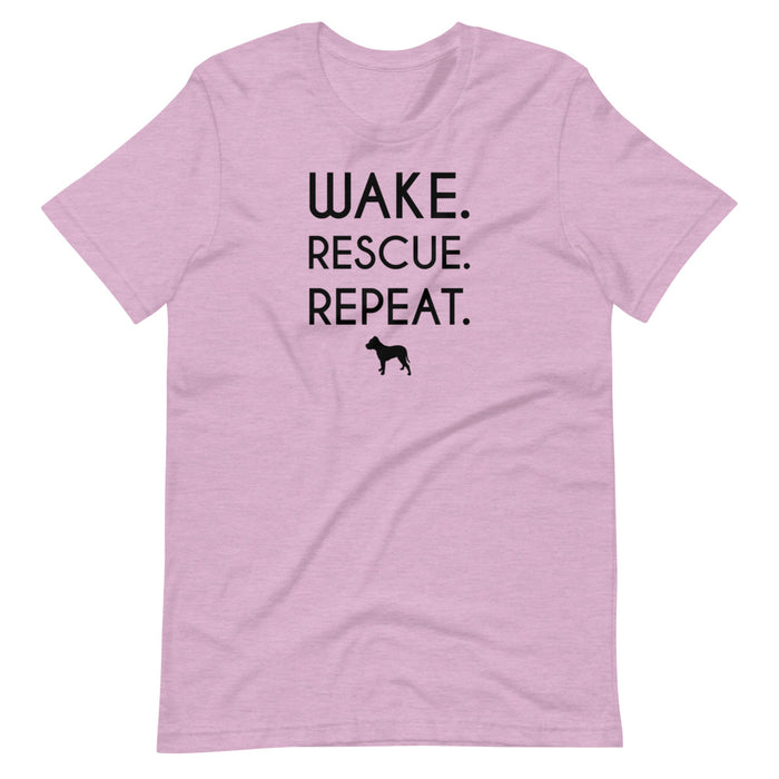 "Pittie" Wake, Rescue, Repeat Tee