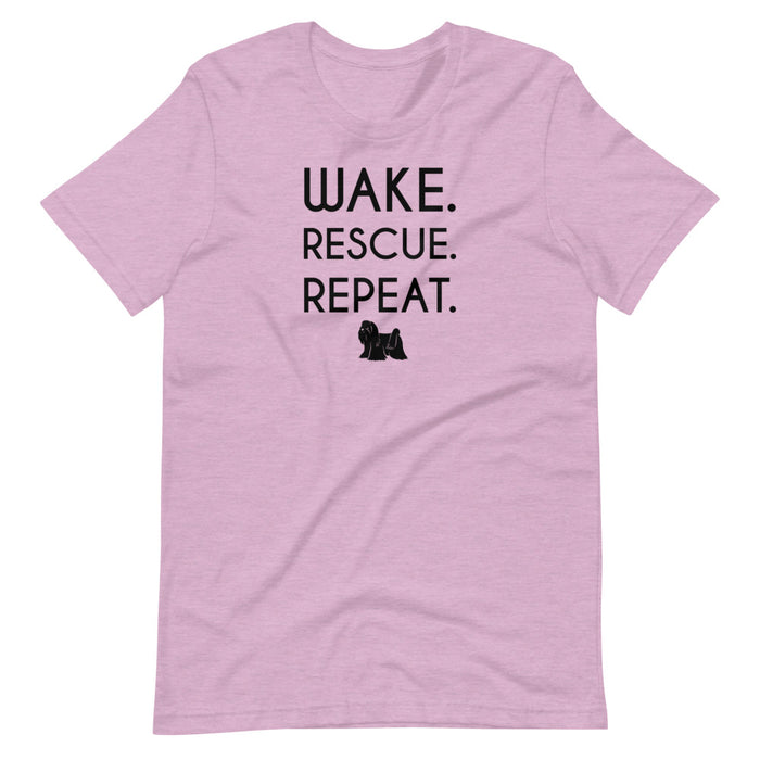 "Maltese" Wake, Rescue, Repeat Tee