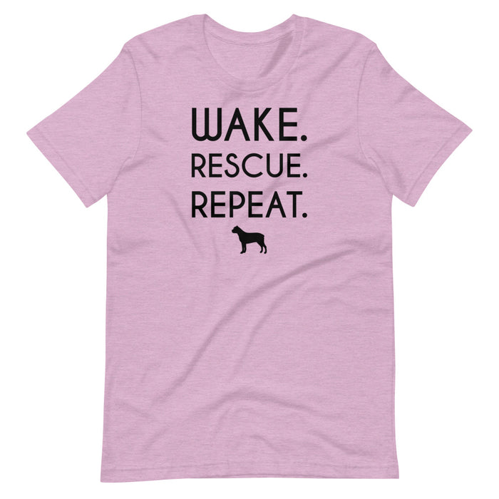 "Corso" Wake, Rescue, Repeat Tee