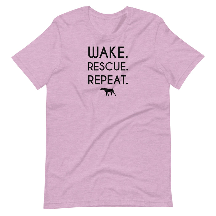 "GSP" Wake, Rescue, Repeat Tee