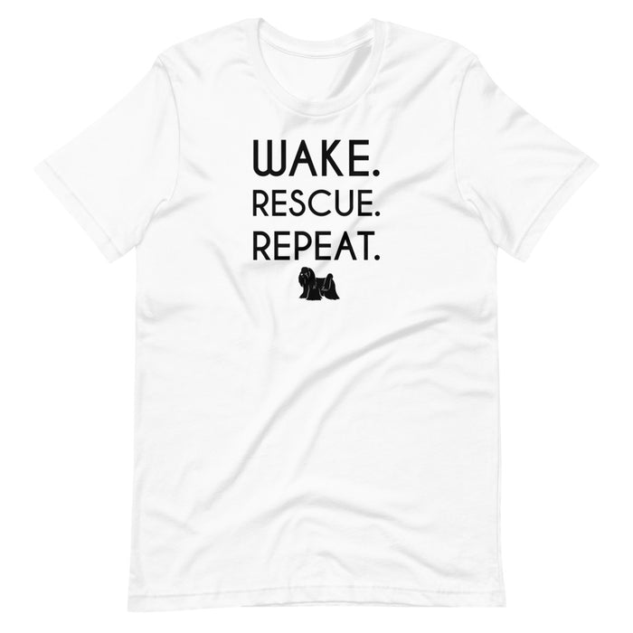 "Maltese" Wake, Rescue, Repeat Tee