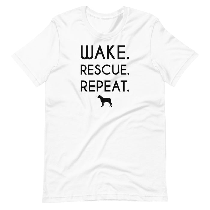 "Corso" Wake, Rescue, Repeat Tee