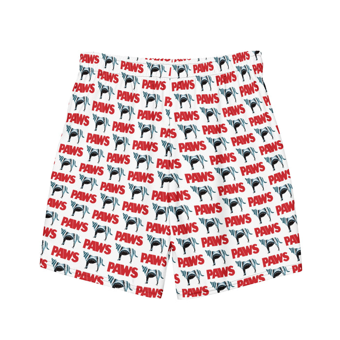 "PAWS" Swim Trunks