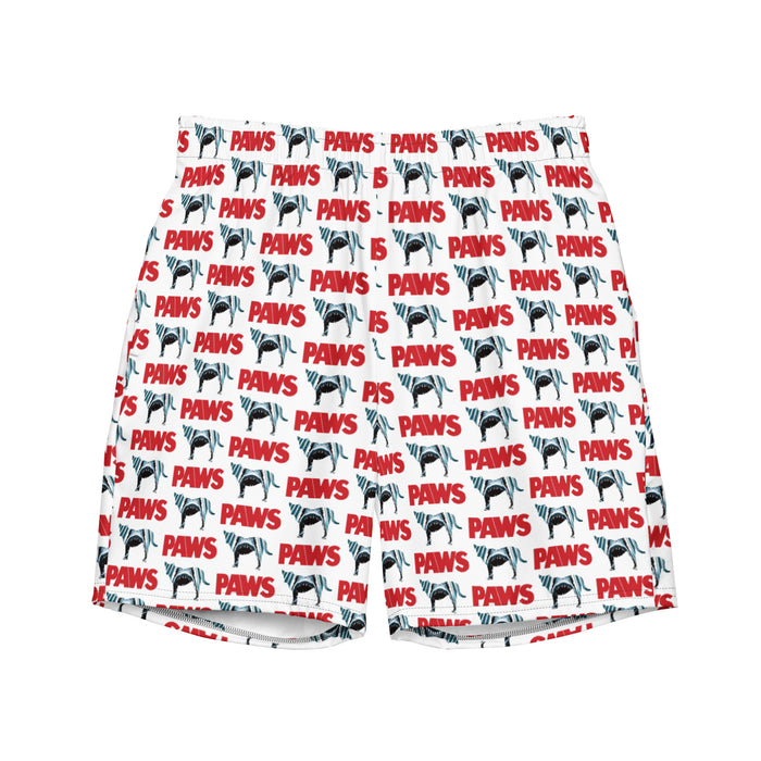 "PAWS" Swim Trunks