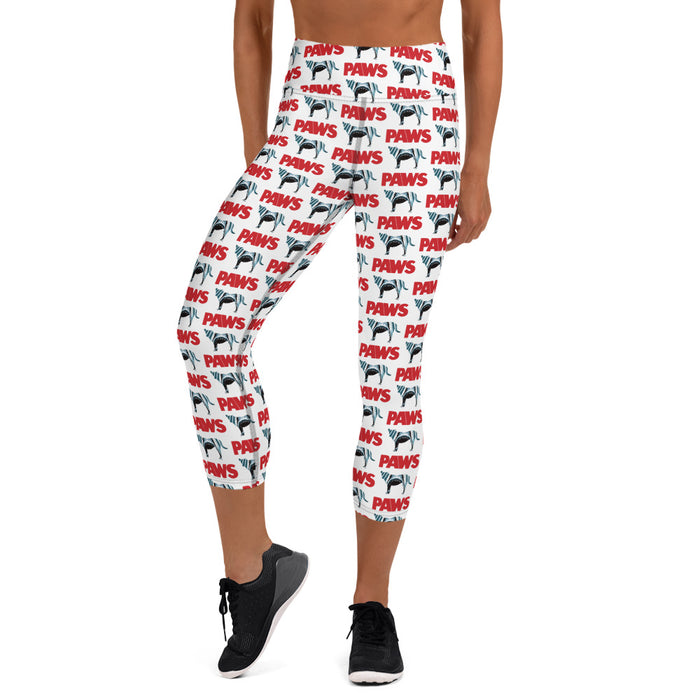 "PAWS" Capri Leggings