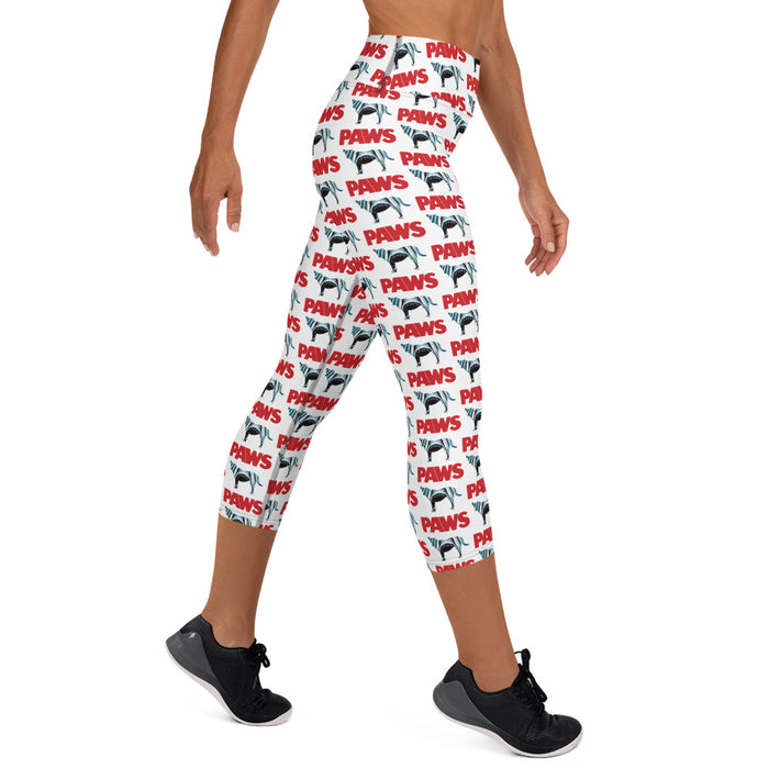 "PAWS" Capri Leggings