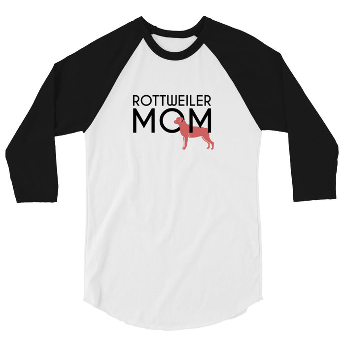 Rottweiler Mom, 3/4 Sleeve Shirt