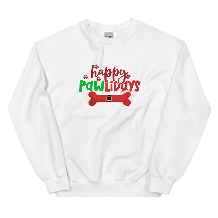 Happy "Pawlidays" Sweatshirt