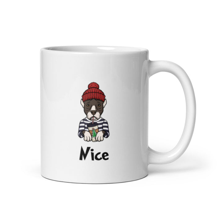 "Nice Dog" Holiday Mug