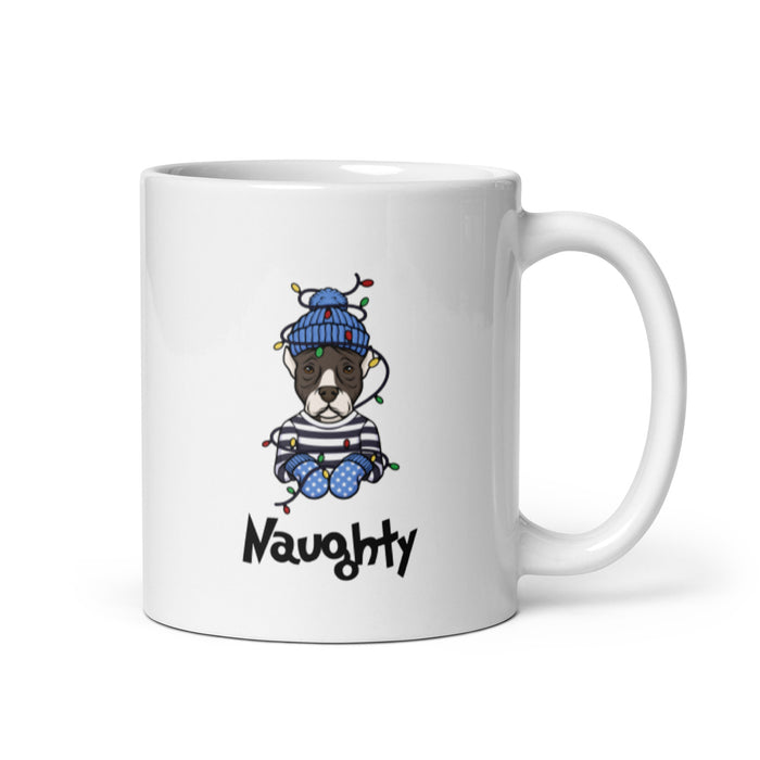 "Naughty Dog" Holiday Mug